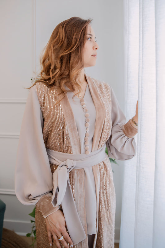 Ensemble-Trilogie chic -beige