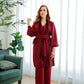 Ensemble-Trilogie chic -bordeaux