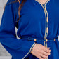 Ensemble 2 pièces bleu canard