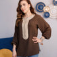 Chemise tradi-moderne