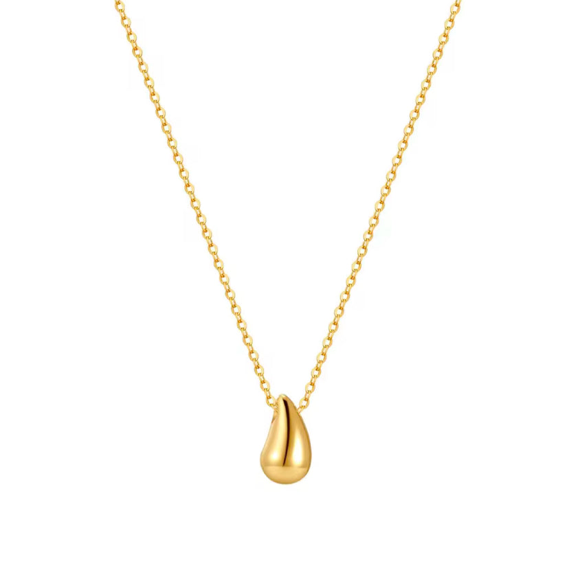 Collier goutte d'eau