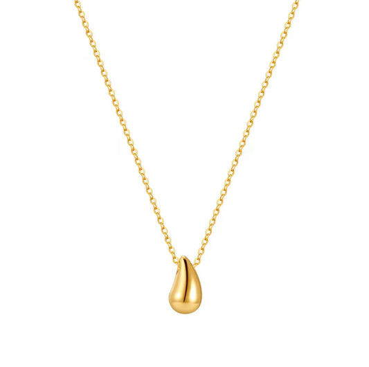 Collier goutte d'eau