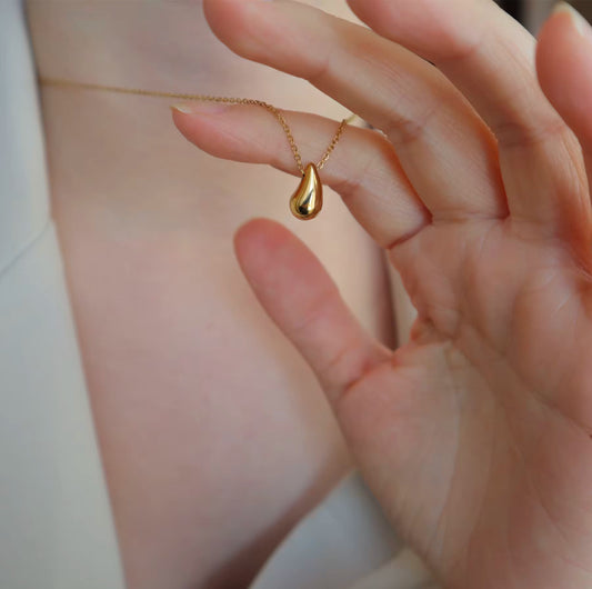 Collier goutte d'eau